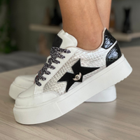 Tenis MALIBU plateado