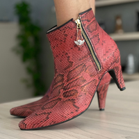 Botin STILETTO piton vino