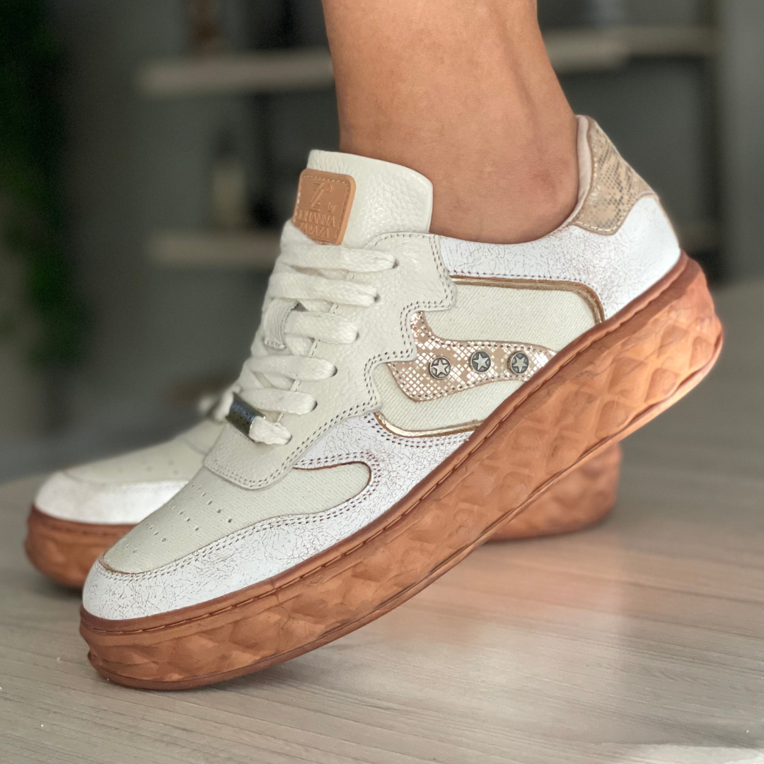 Tenis VENECIA Dorado