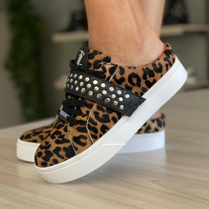 Tenis sueco LISBOA leopardo