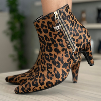Botin STILETTO leopardo