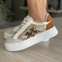 Tenis MALIBU dorado