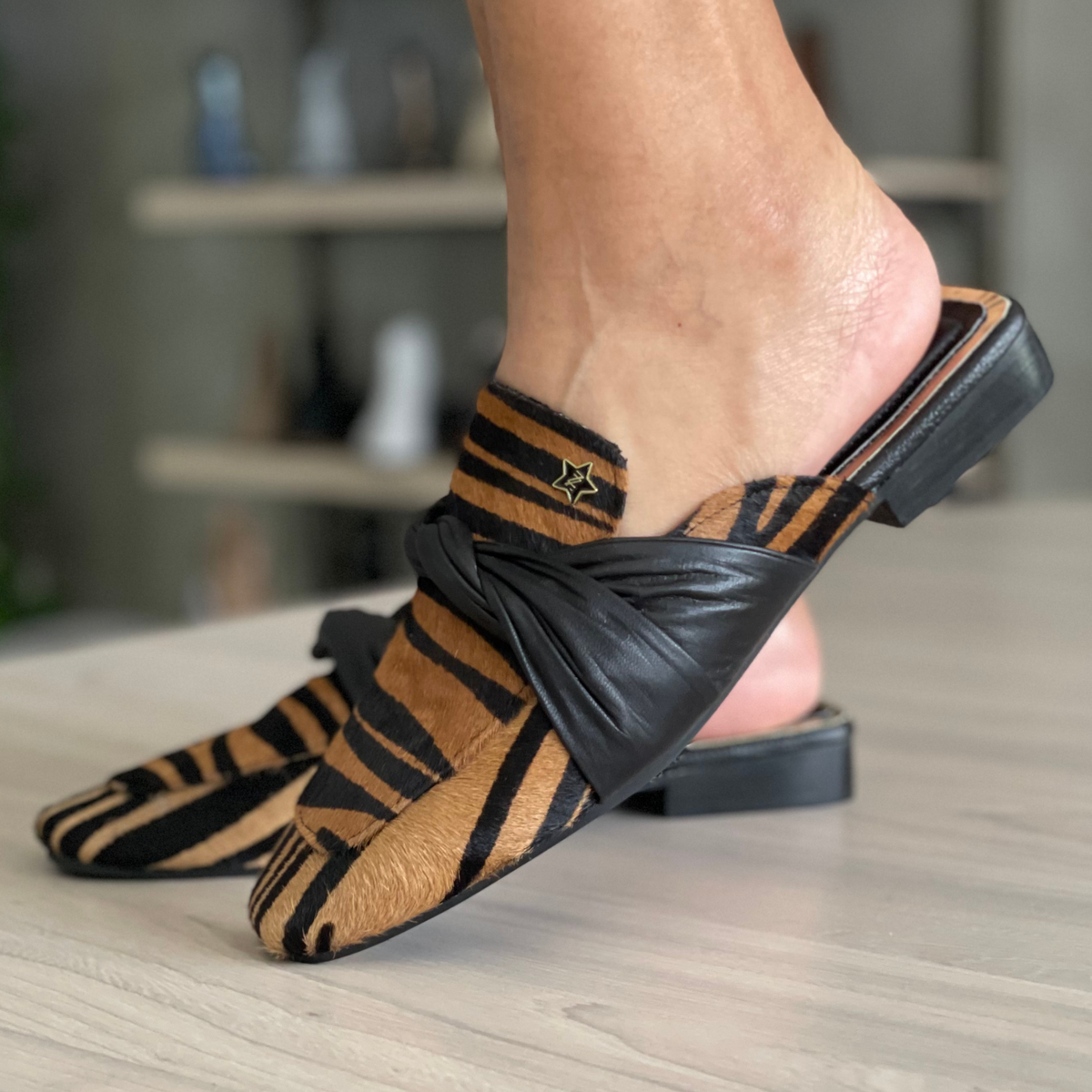 Sueco BARSA cebra miel Print