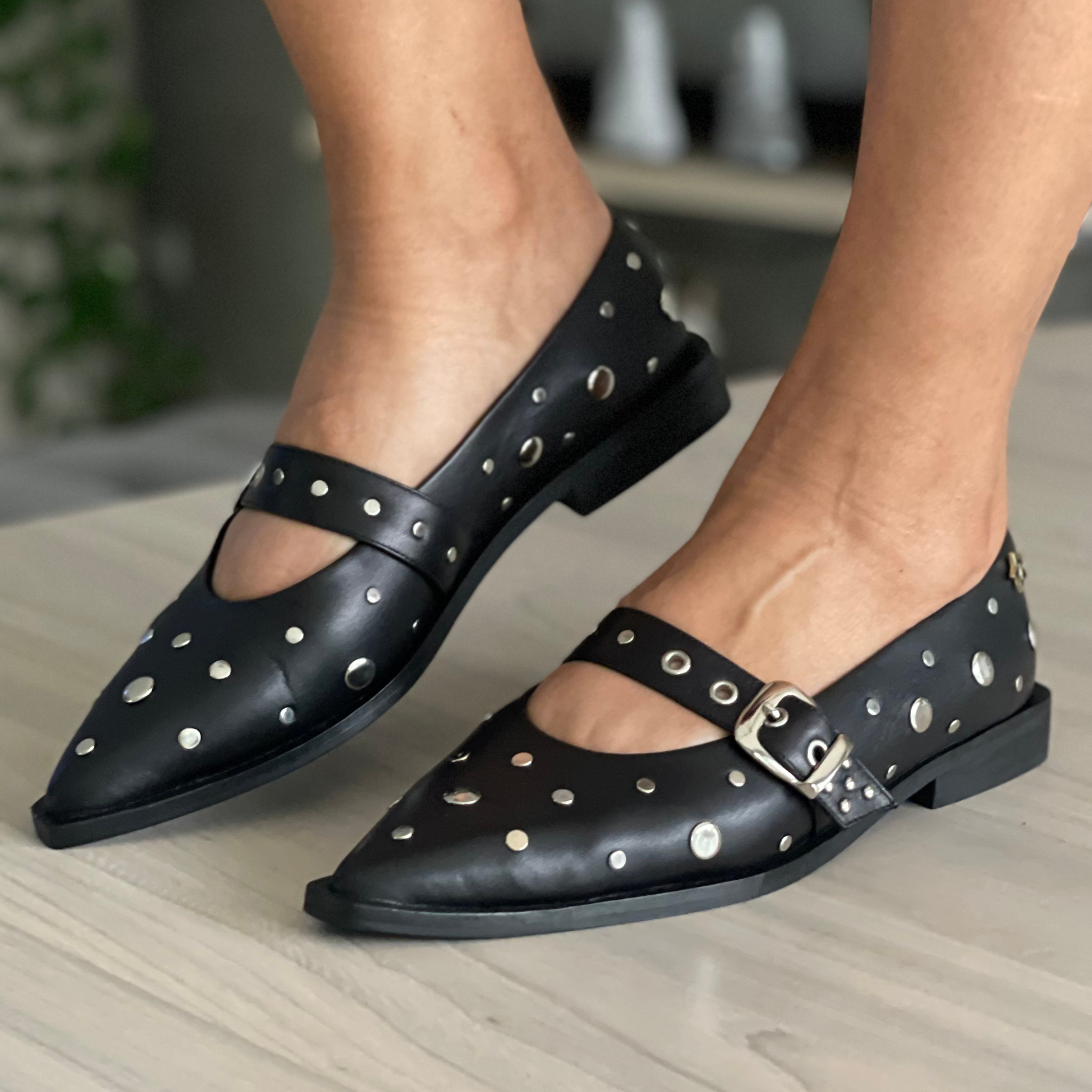 Baleta RIO taches negra