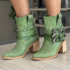 Bota caña media MARIA JUANA Verde