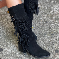 Bota caña larga ALISSA negra