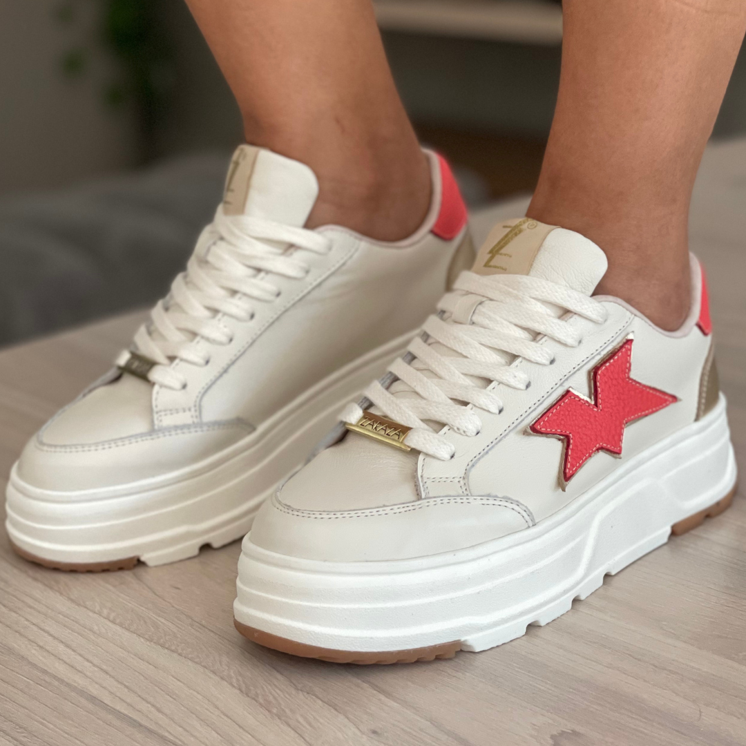 Tenis ELSA beige