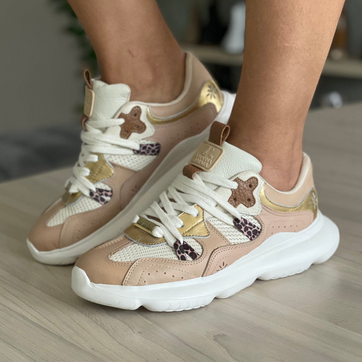 Tenis MAXI beige
