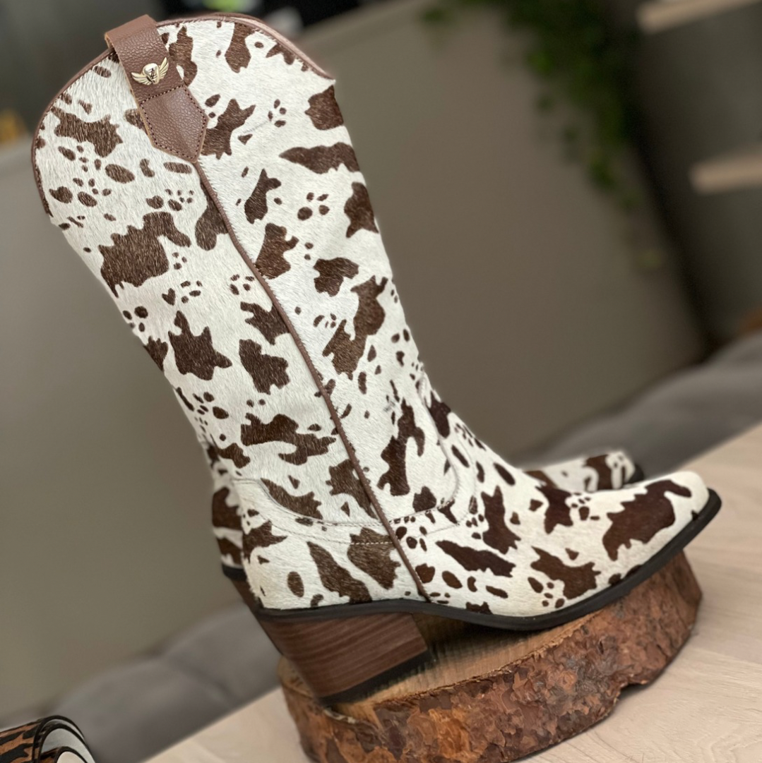 Bota caña larga EMILY vaca