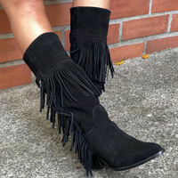 Bota caña larga ALISSA negra