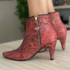 Botin STILETTO piton vino