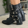 Bota caña media MARIA JUANA Negra