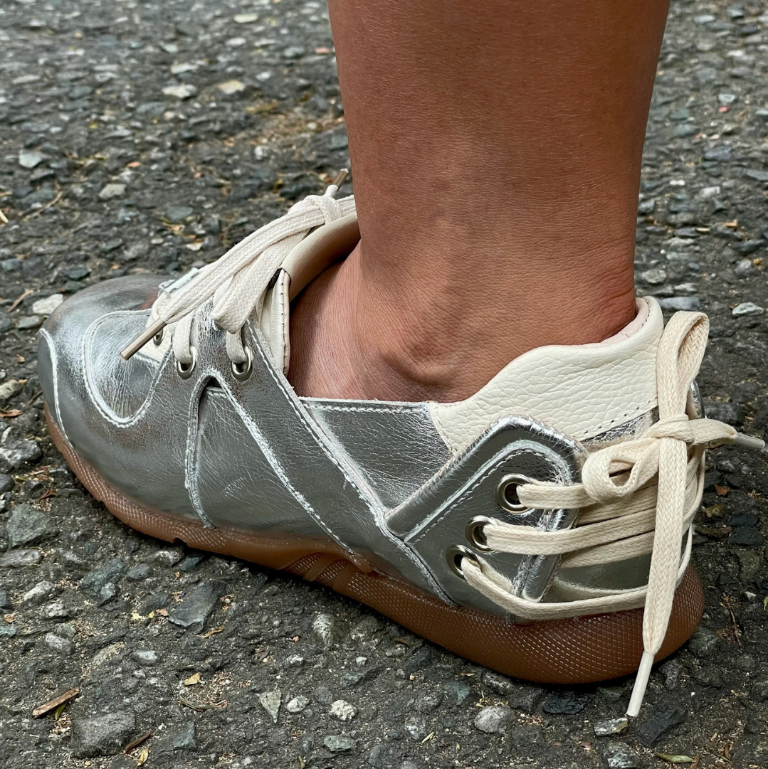 Tenis AURORA Plateado
