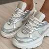 Tenis MERCURY plateado