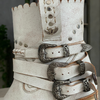 Bota caña media MARIA JUANA  Beige