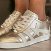 Tenis PARIS Dorado