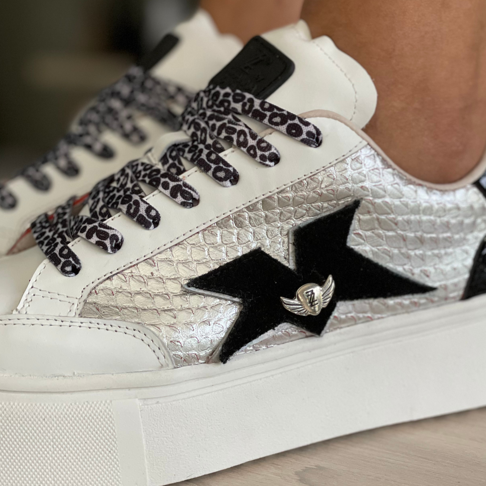 Tenis MALIBU plateado