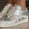 Tenis PARIS Plateado