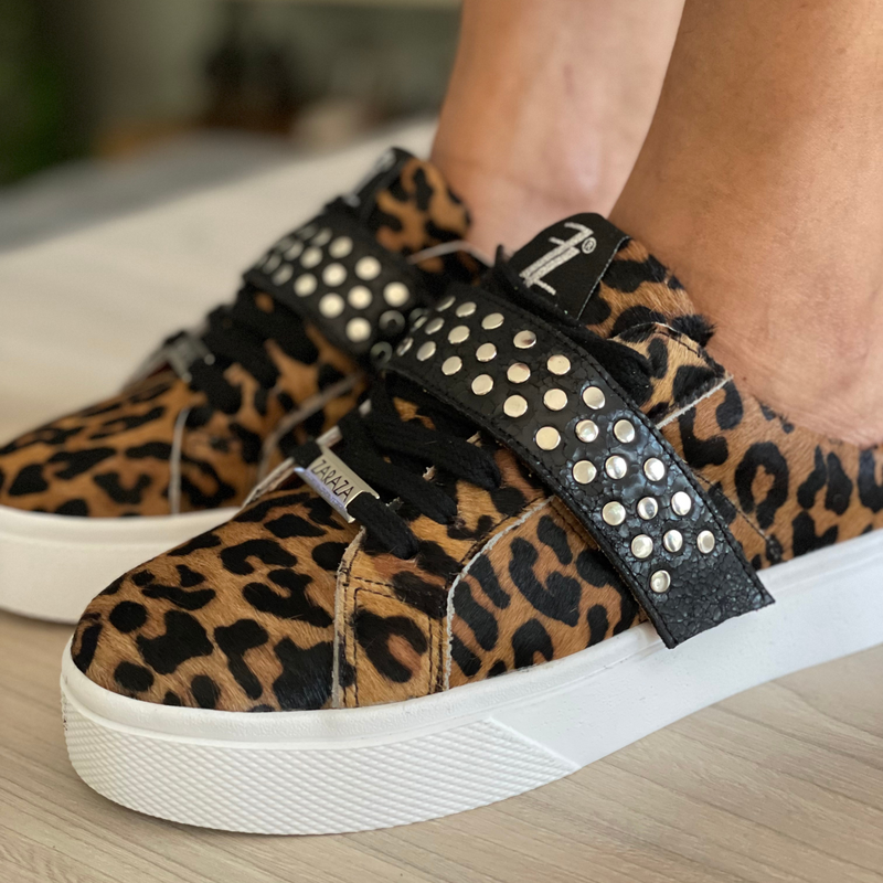 Tenis sueco LISBOA leopardo