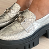 Mocasin ROMA Plata