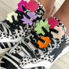 Tenis PALERMO print blanco negro