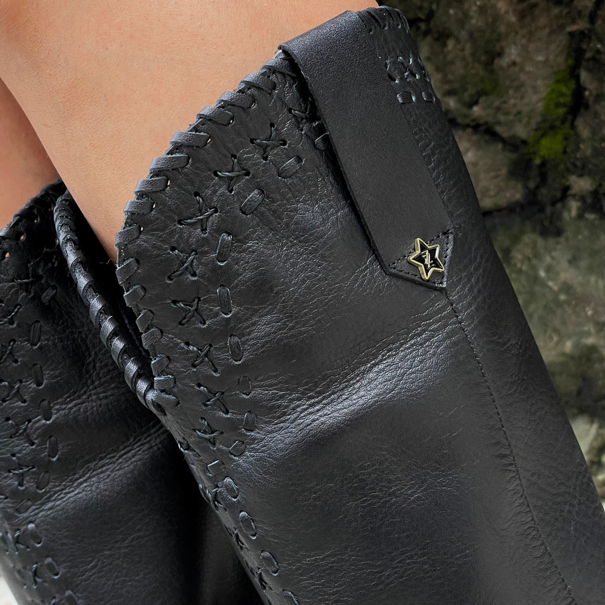 Bota caña larga PENELOPE negro