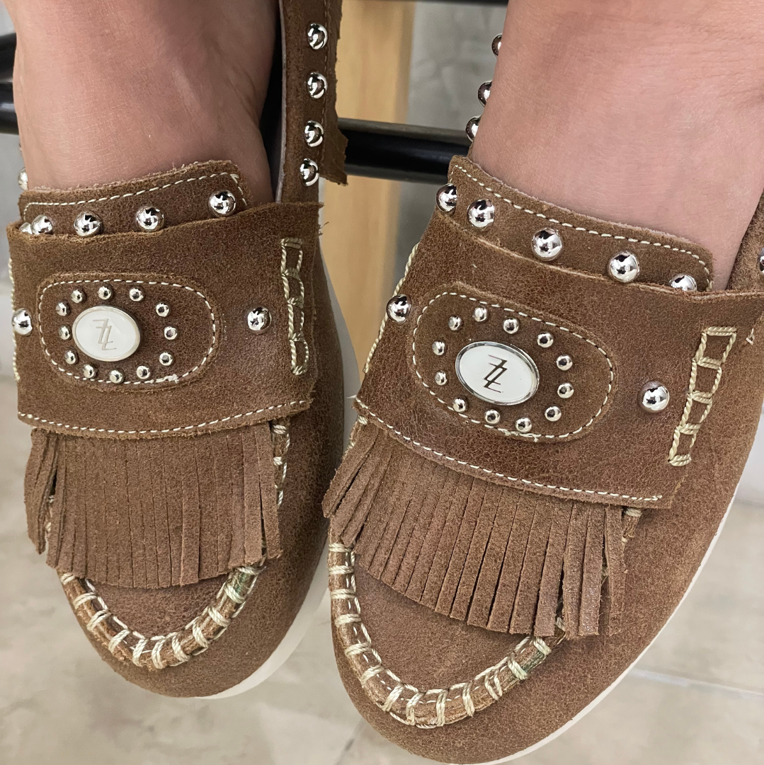 Mocasín PERLA café