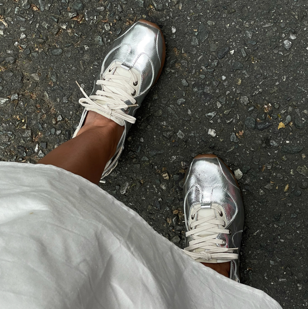 Tenis AURORA Plateado