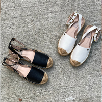 Alpargata HANNA negra