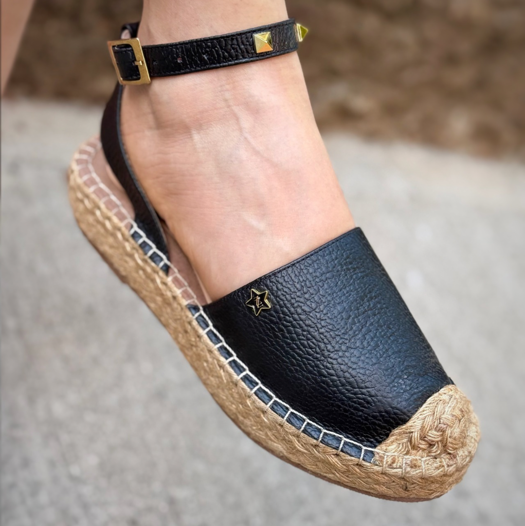 Alpargata HANNA negra