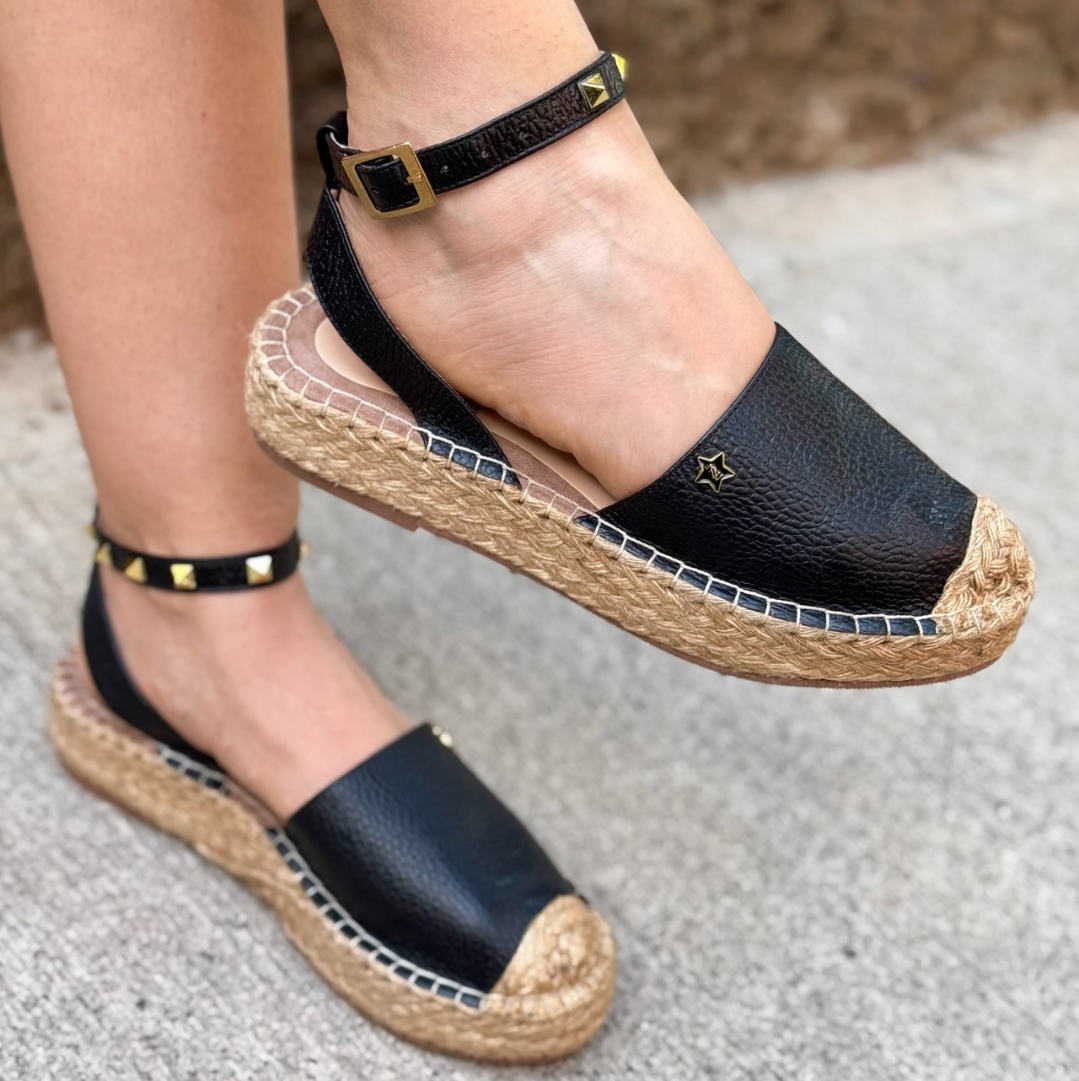 Alpargata HANNA negra