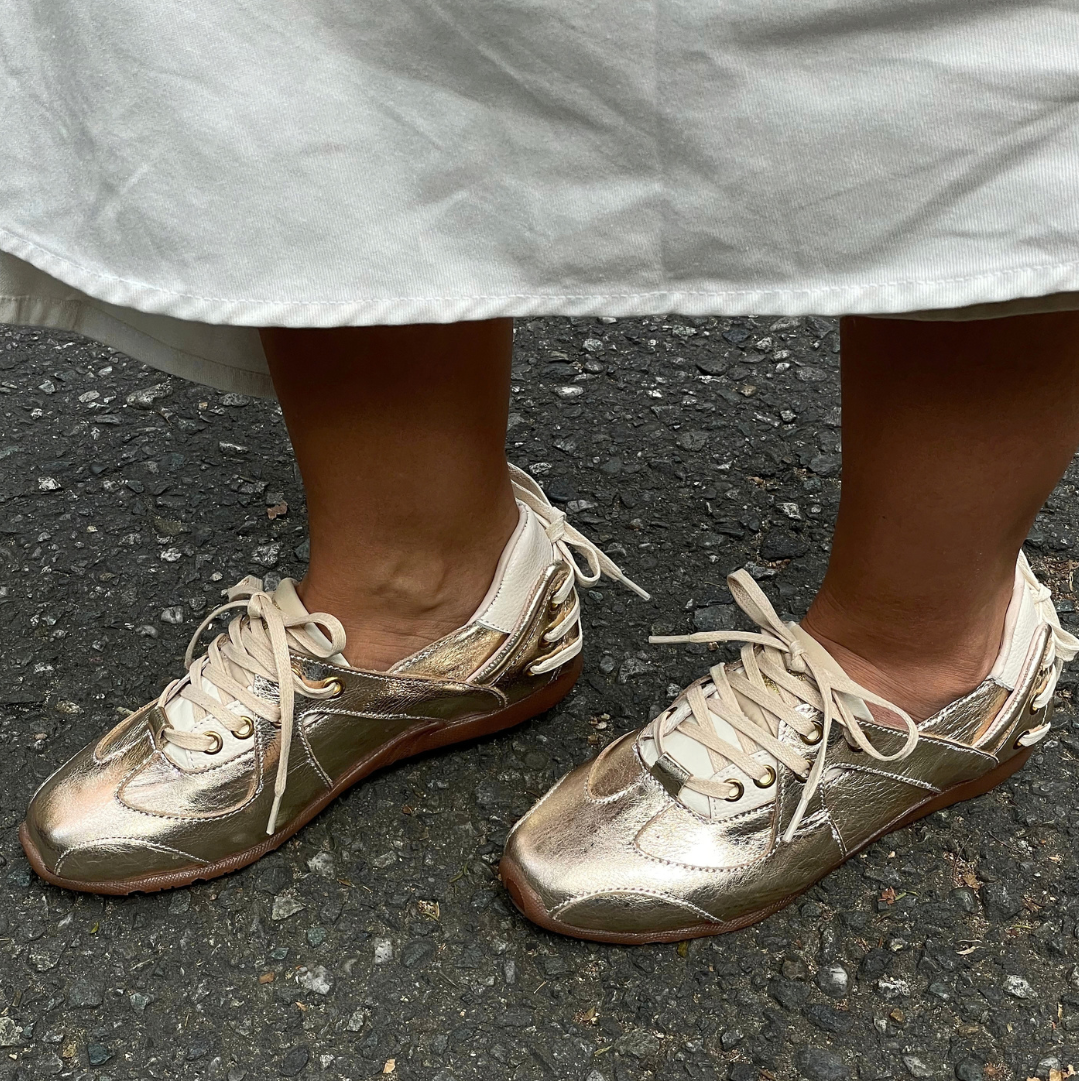 Tenis AURORA Dorado