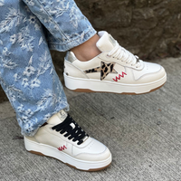 Tenis AMELIA blanco hueso